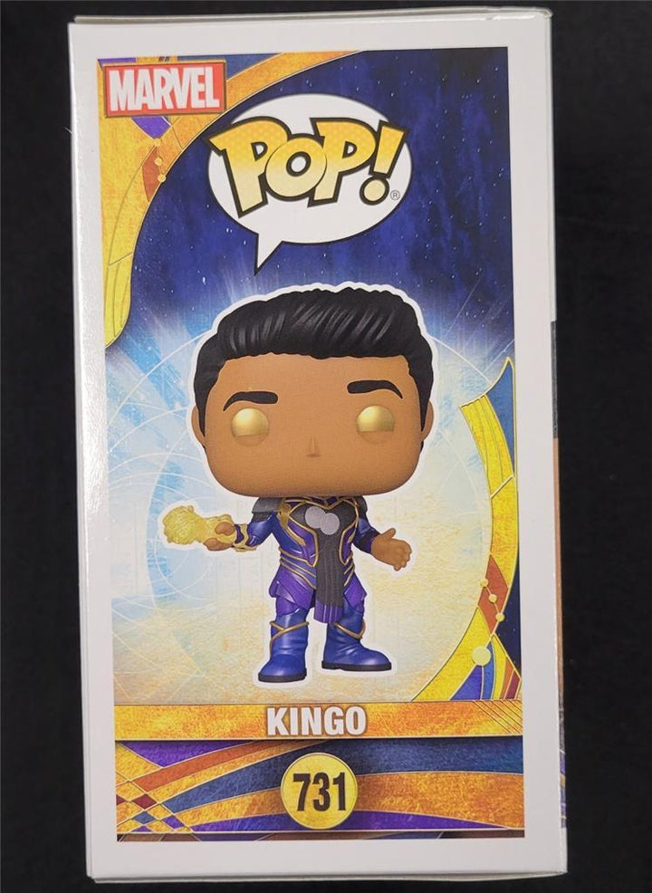 Kumail Nanjiani signed Kingo Funko Pop! Marvel Eternals autograph ~ Beckett BAS