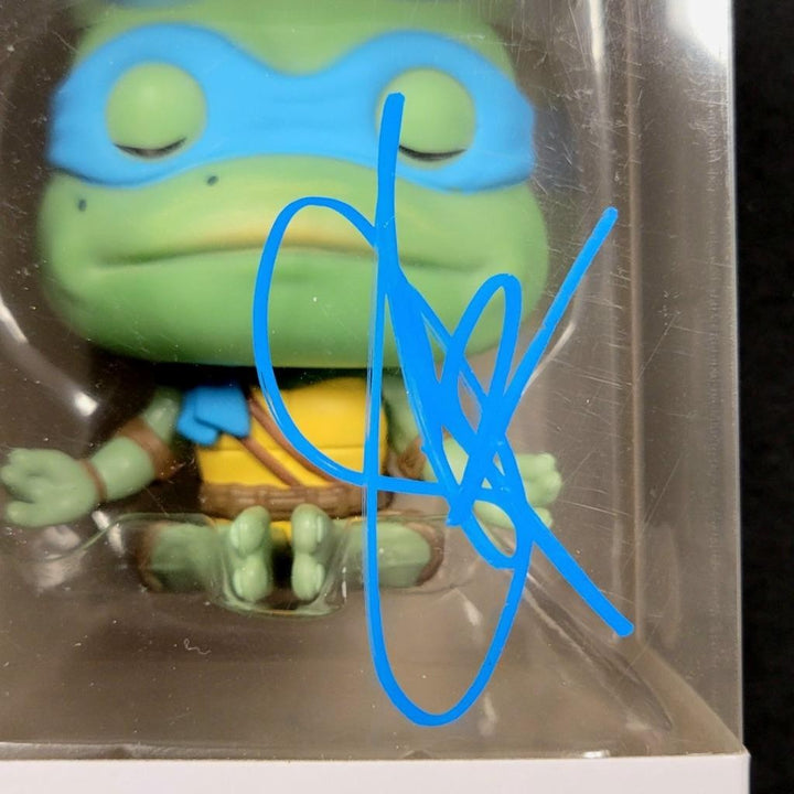 Seth Green autograph signed TMNT Leonardo Meditating Funko Pop! ~ Beckett BAS