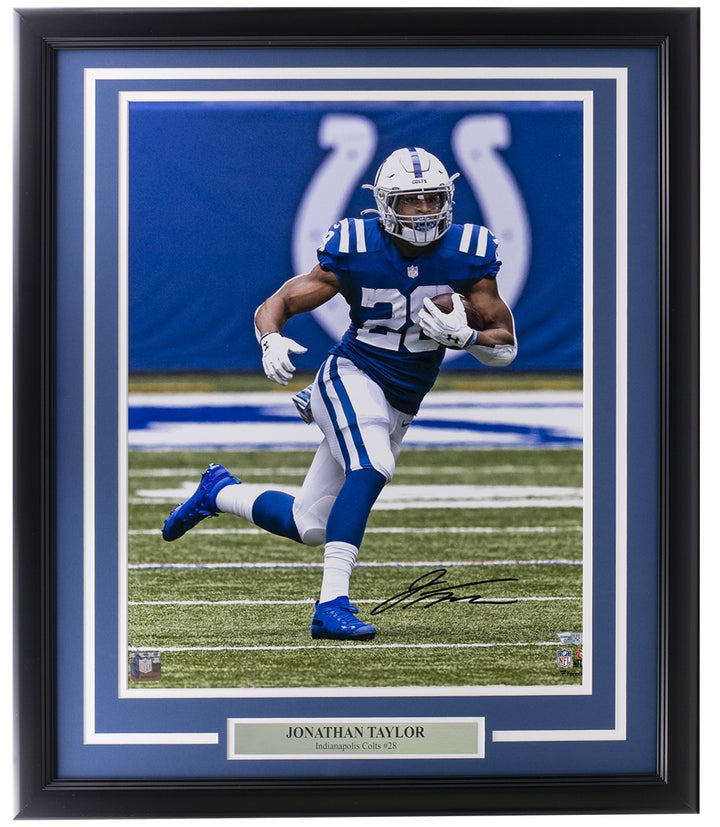 Jonathan Taylor Signed Framed 16x20 Indianapolis Colts Photo Fanatics