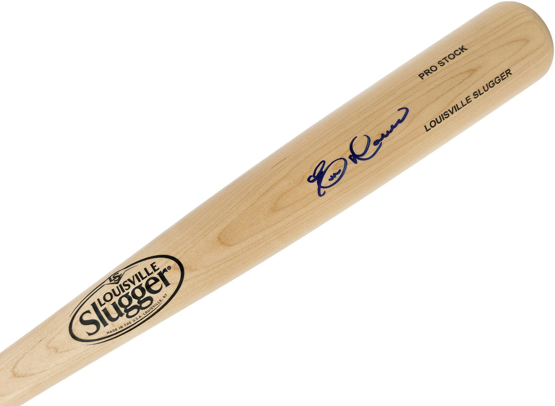 Eric Davis Signed Blonde Louisville Slugger Pro Stock Bat BAS Witness