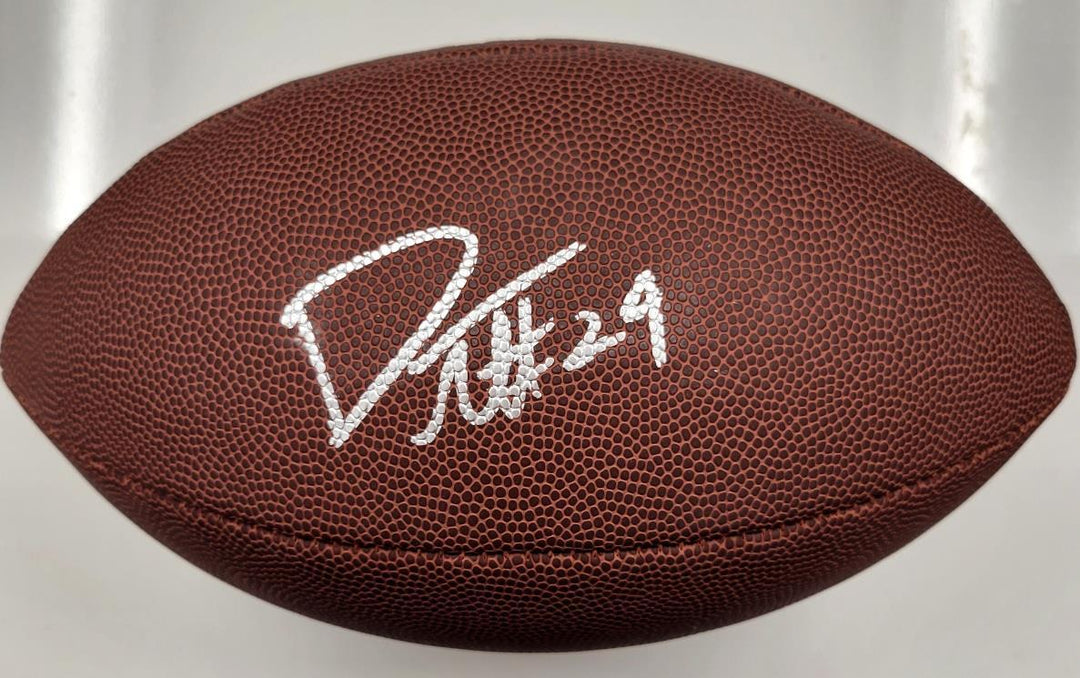 Darrelle Revis signed Wilson NFL Football NY Jets autograph (A) Beckett BAS