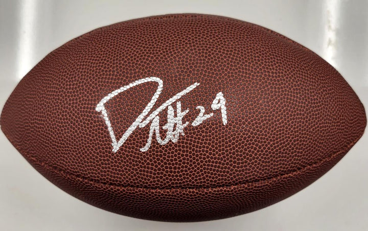 Darrelle Revis signed Wilson NFL Football NY Jets autograph (A) Beckett BAS