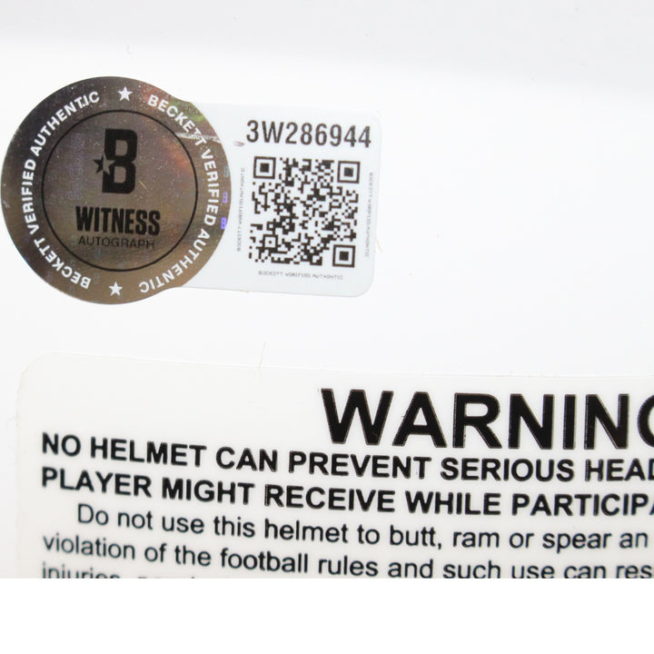 Staubach Dorsett Pearson Signed Dallas Cowboys Authentic TB Helmet Beckett 54600