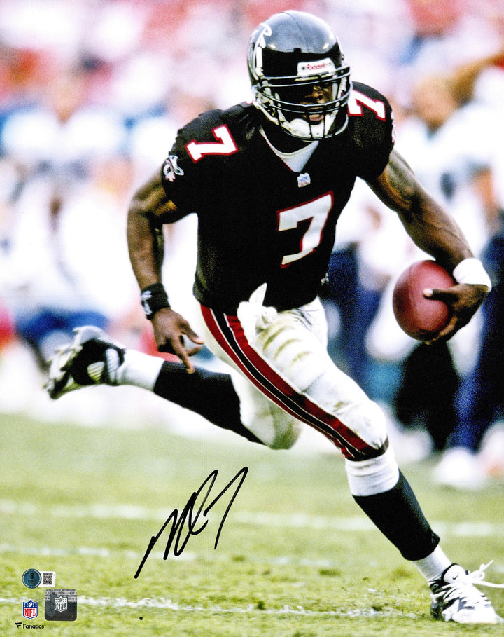 Michael Vick Signed 16x20 Photo Atlanta Falcons Beckett BAS Witness