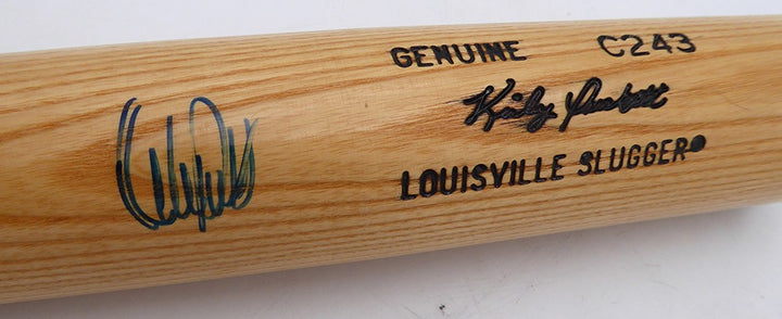 Kirby Puckett Signed C243 Game Model L Slugger Bat Twins Beckett #AE85514