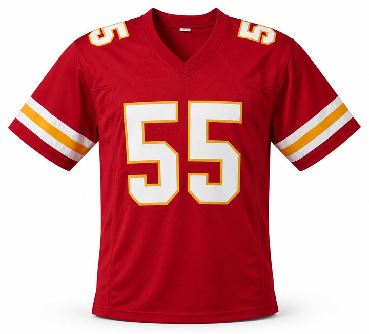 Kansas City Chiefs Frank Clark Signed Red Jersey PSA/DNA