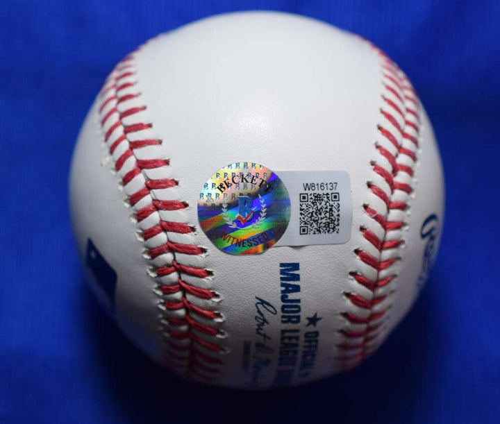 Paul O'Neill Beckett BAS Autograph Major League OML Signed Baseball