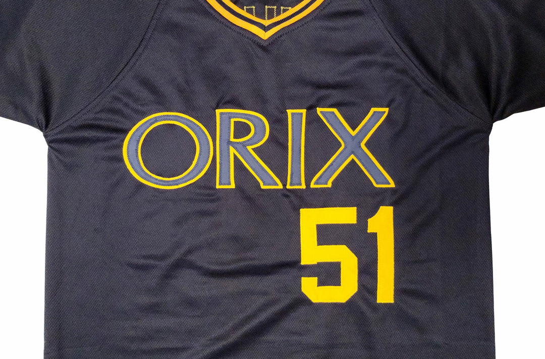 Orix Blue Wave Ichiro Suzuki Autographed Signed Navy Jersey IS Holo