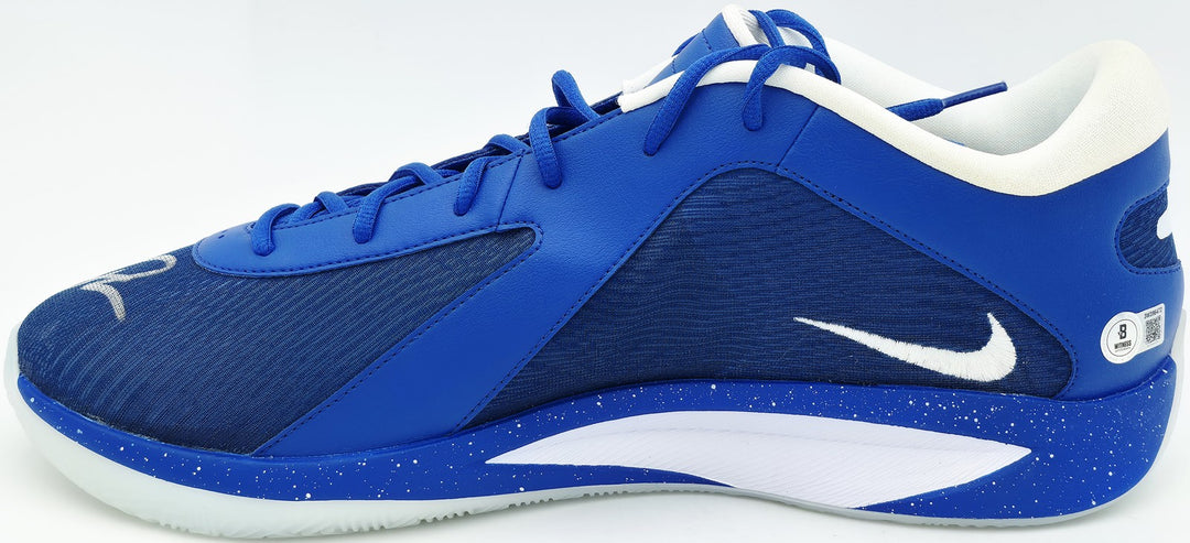 Giannis Auto 2024 (PE) Promo Duke Nike Zoom Freak 6 Game Shoes Size 17 Beckett