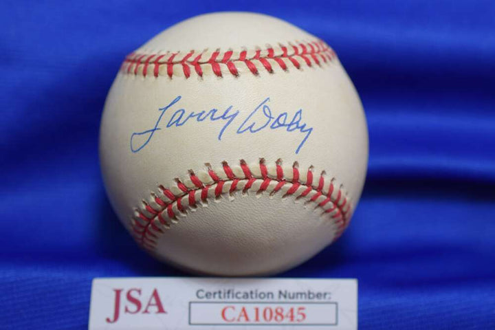 Larry Doby JSA Coa Autograph American League Signed Baseball