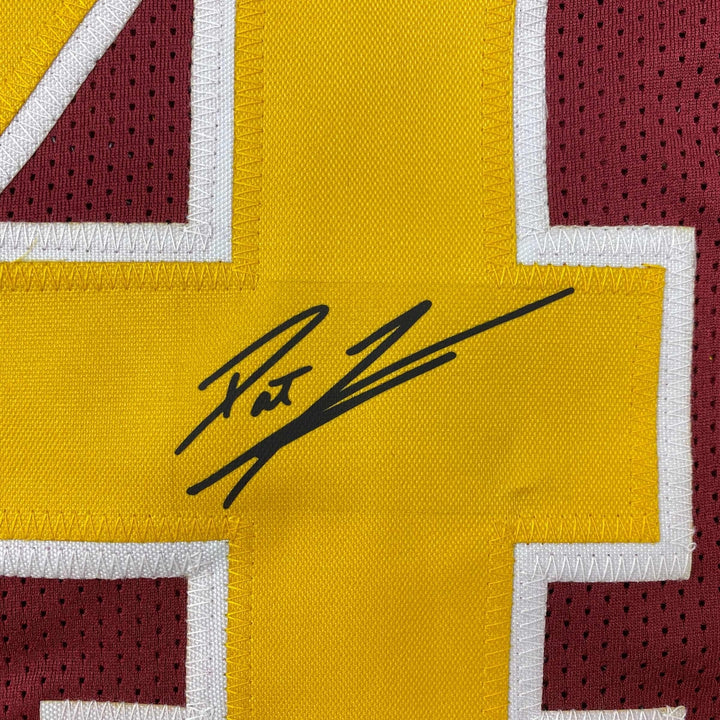 Facsimile Autographed Pat Tillman Arizona State Red Reprint Laser Jersey Mens XL