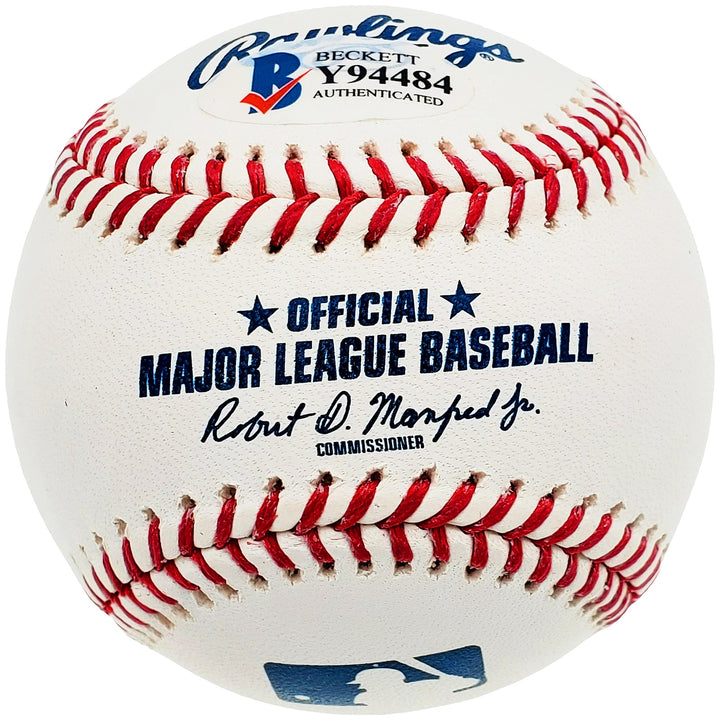 Jarred Kelenic Signed MLB Baseball Atlanta Braves Beckett BAS