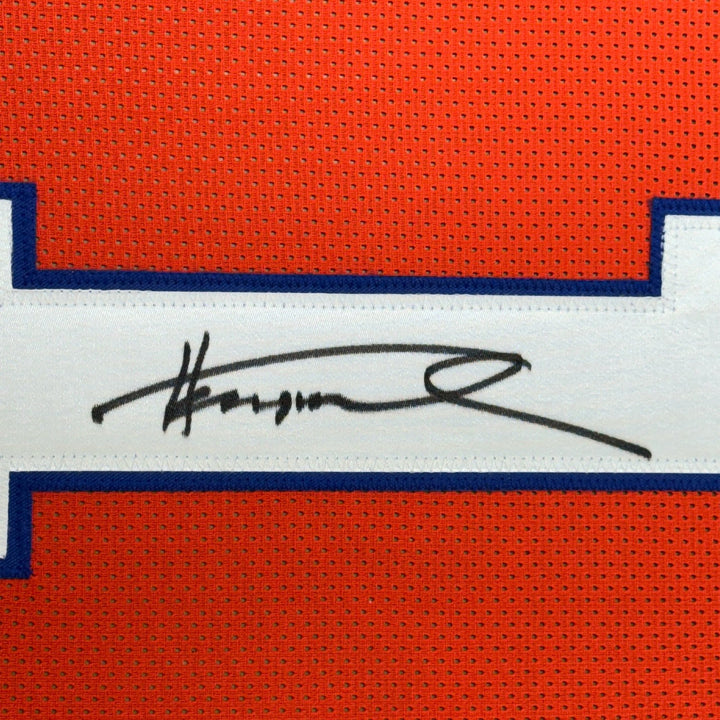 FRAMED Signed HENRY WINKLER 35x39 Coach Klein Waterboy Jersey JSA