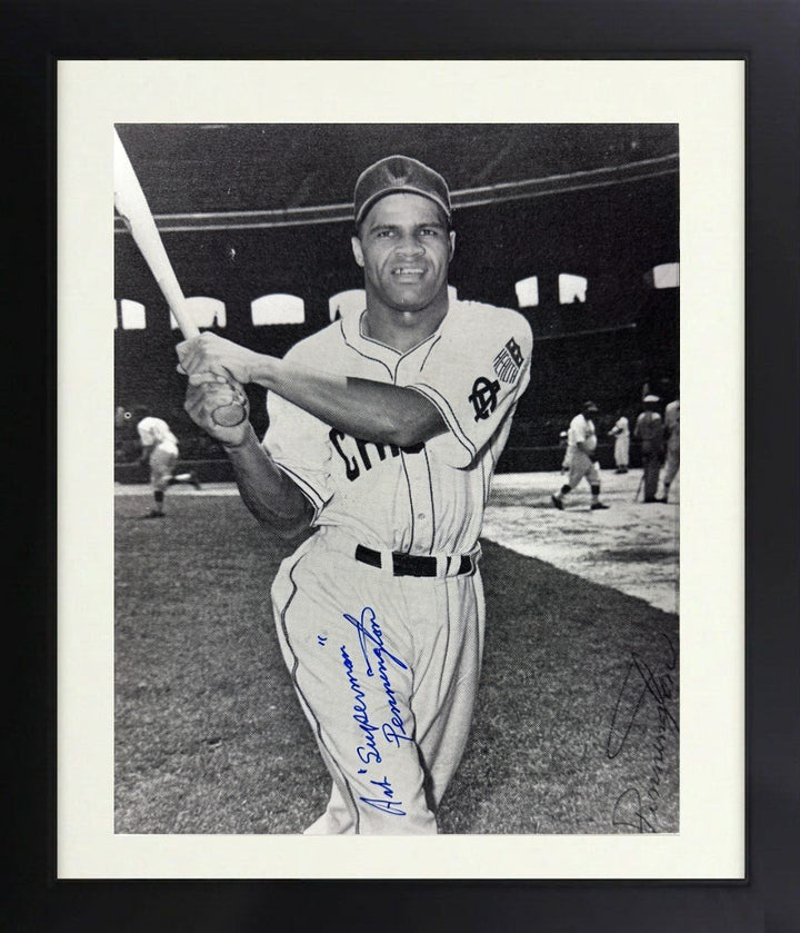 Art Superman Pennington signed Chicago American Giants 8x10 Photo Framed- COA