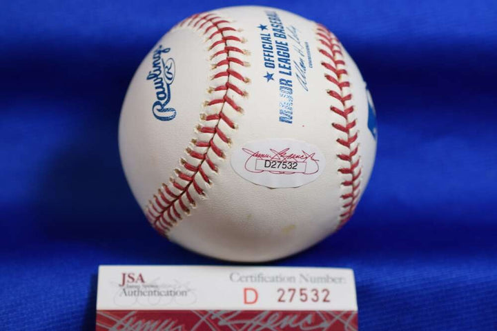 Randy Johnson JSA COA Autograph OML Major League Signed Baseball