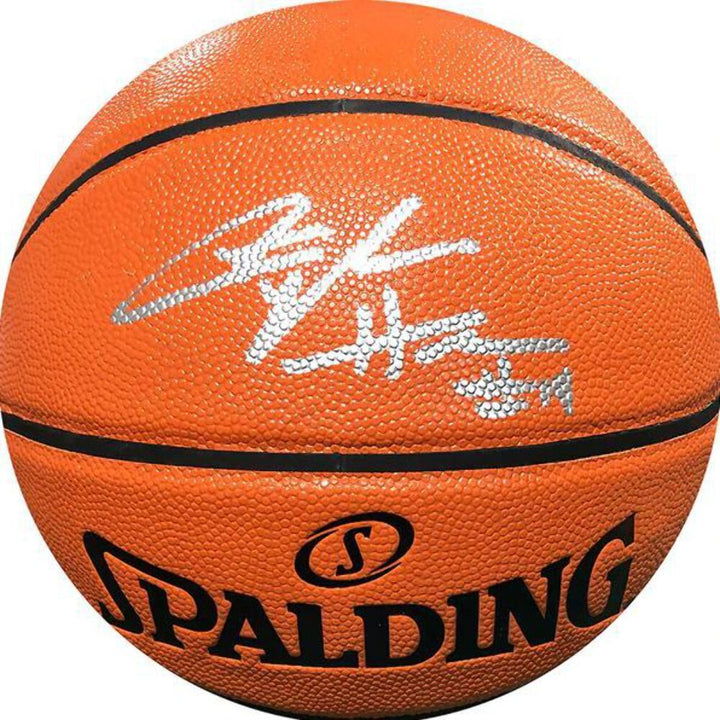 Tyler Herro Autographed Hybrid Indoor/Outdoor Basketball (JSA)