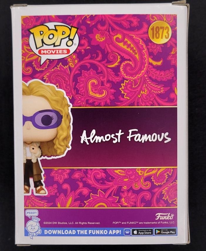 Kate Hudson signed Almost Famous Penny Funko Pop! 1873 autograph (A) Beckett BAS