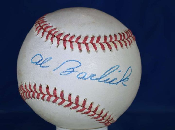 Al Barlick Psa/dna Cert National League Autograph Signed Baseball Authenticated
