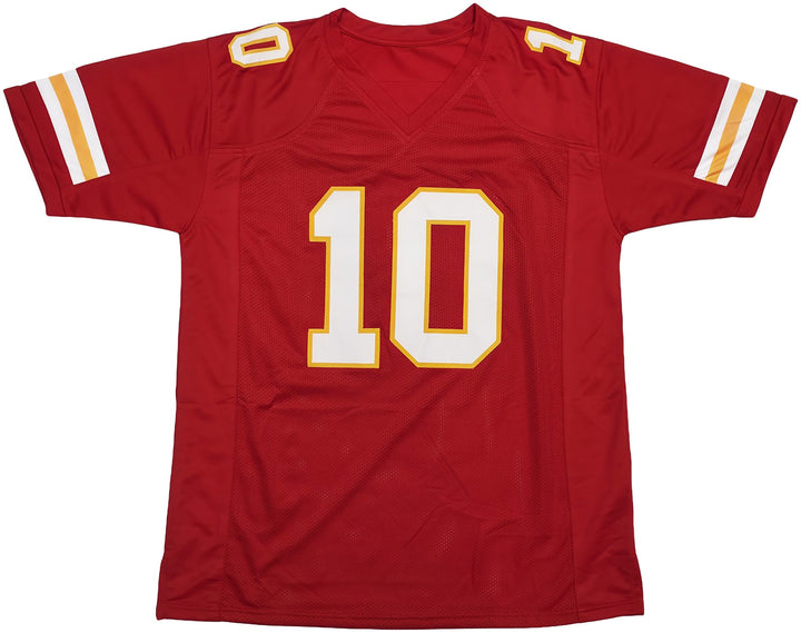Kansas City Chiefs Tyreek Hill Signed Red Jersey Beckett Witness