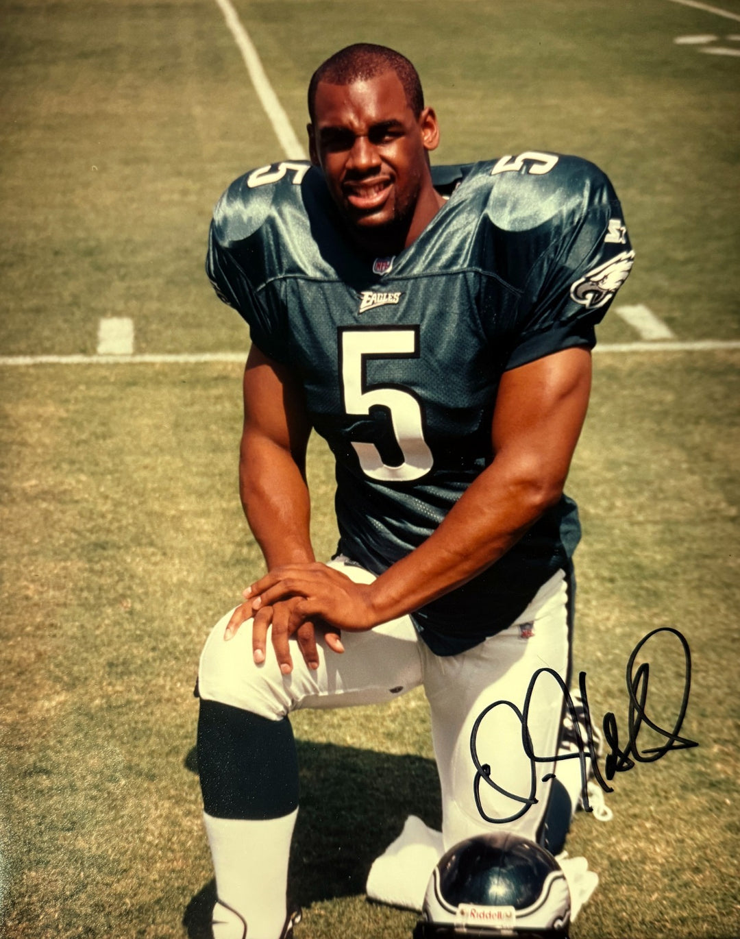 Donovan McNabb signed Philadelphia Eagles 8x10 Photo imperfect- COA/Ticket