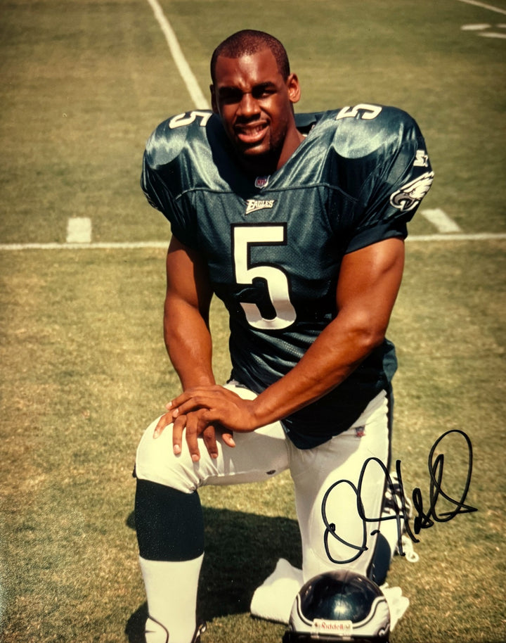 Donovan McNabb signed Philadelphia Eagles 8x10 Photo imperfect- COA/Ticket