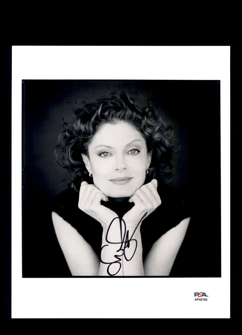 Susan Sarandon PSA DNA Coa Signed 8x10 Photo Autograph