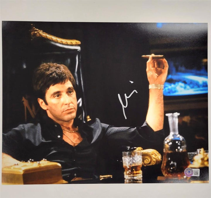 Al Pacino signed Scarface 11x14 photo #10 autograph ~ Beckett BAS Holo