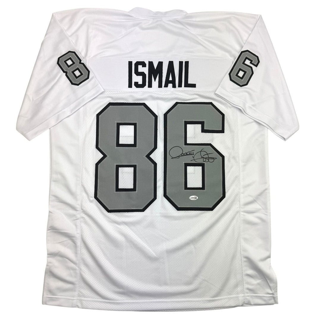Autographed/Signed Raghib Ismail Rocket Oakland Color Rush Jersey BAS COA