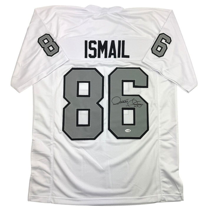 Autographed/Signed Raghib Ismail Rocket Oakland Color Rush Jersey BAS COA