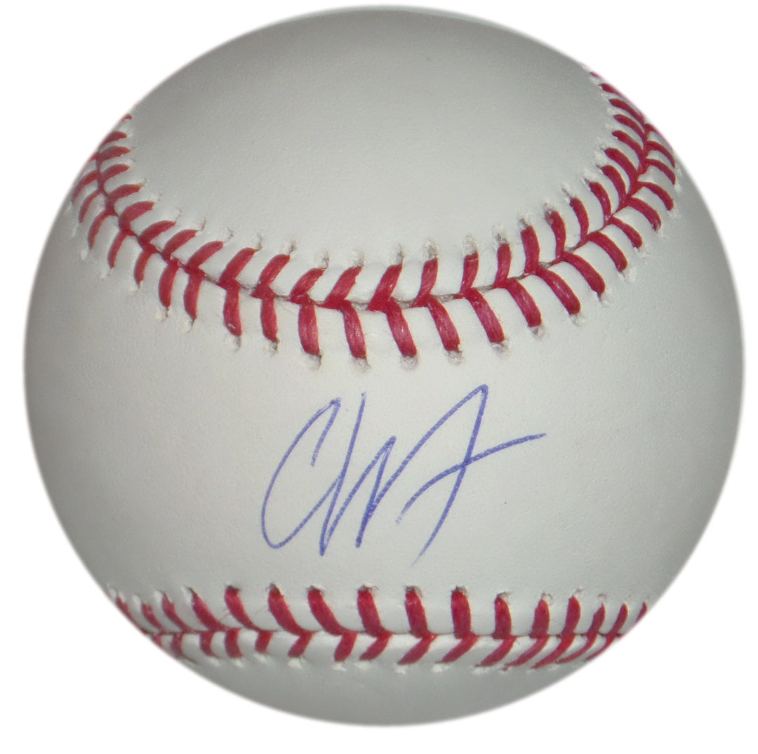 CHANCE ADAMS SIGNED OML BALL COLORADO ROCKIES NY YANKEES ROYALS w/ STEINER COA