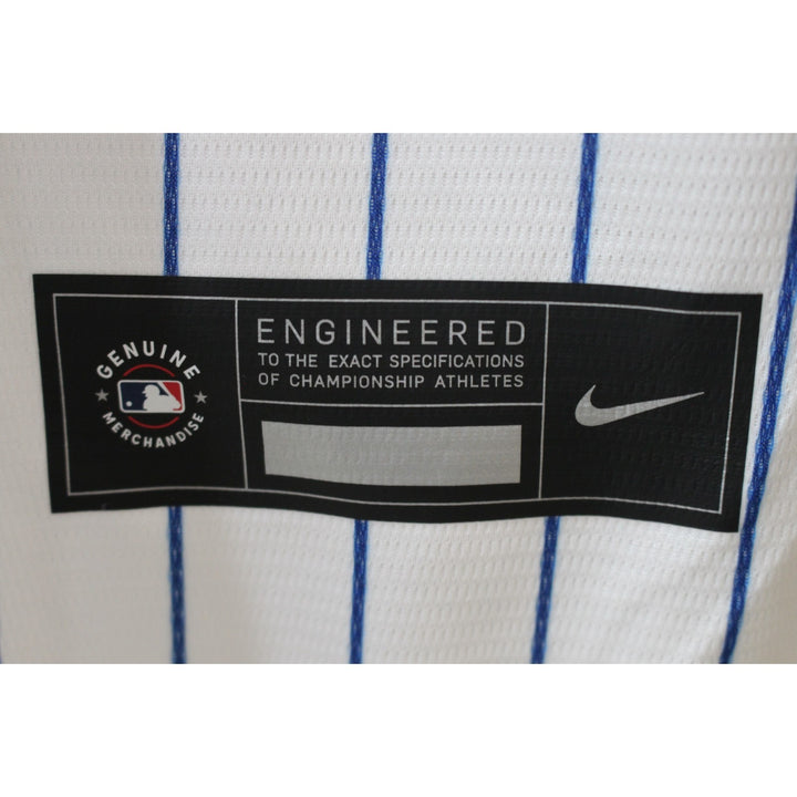 Dwight Gooden Autographed New York Mets White Nike Rep Jersey XL Beckett 50325