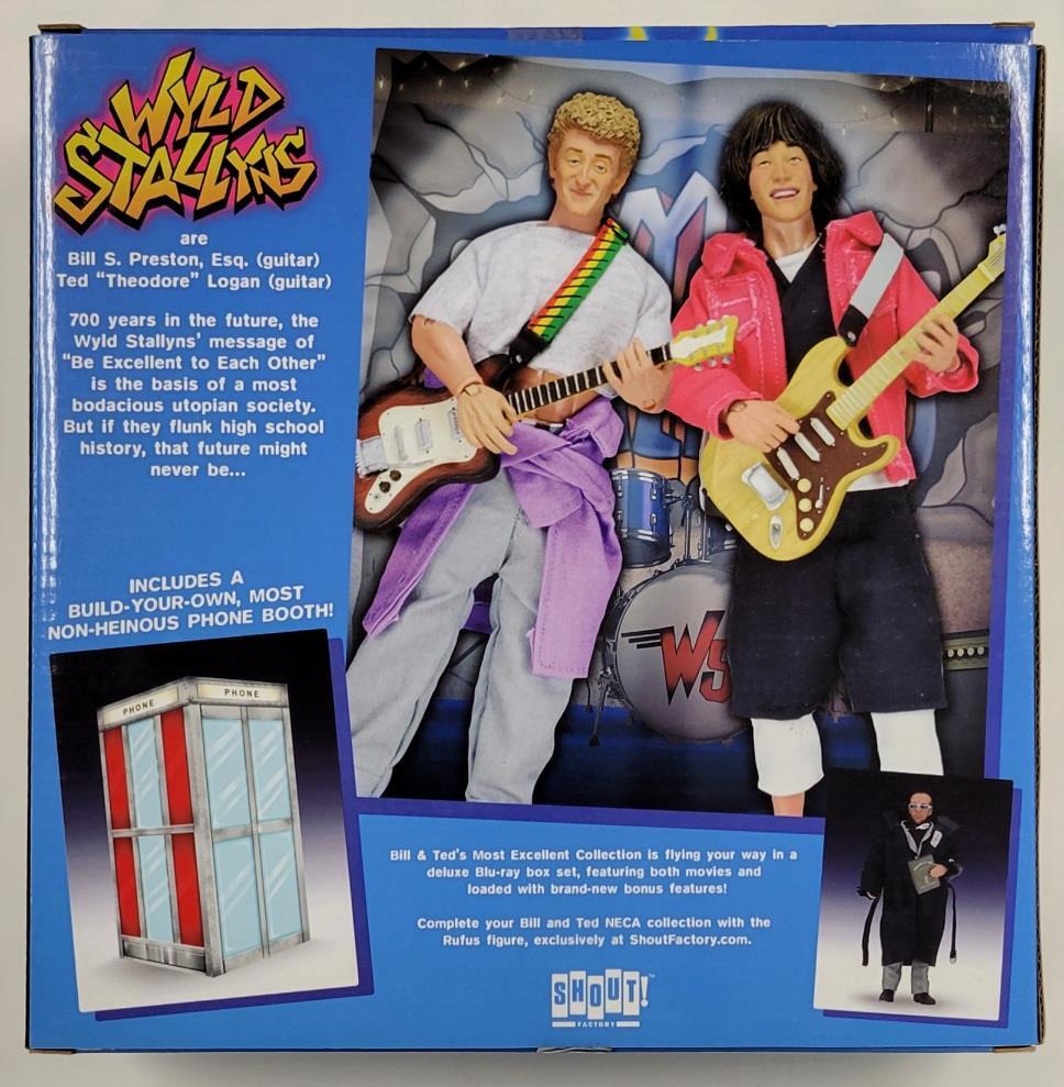 Alex Winter "Bill" signed Bill & Ted's "Wyld Stallyns" NECA Figure auto BAS