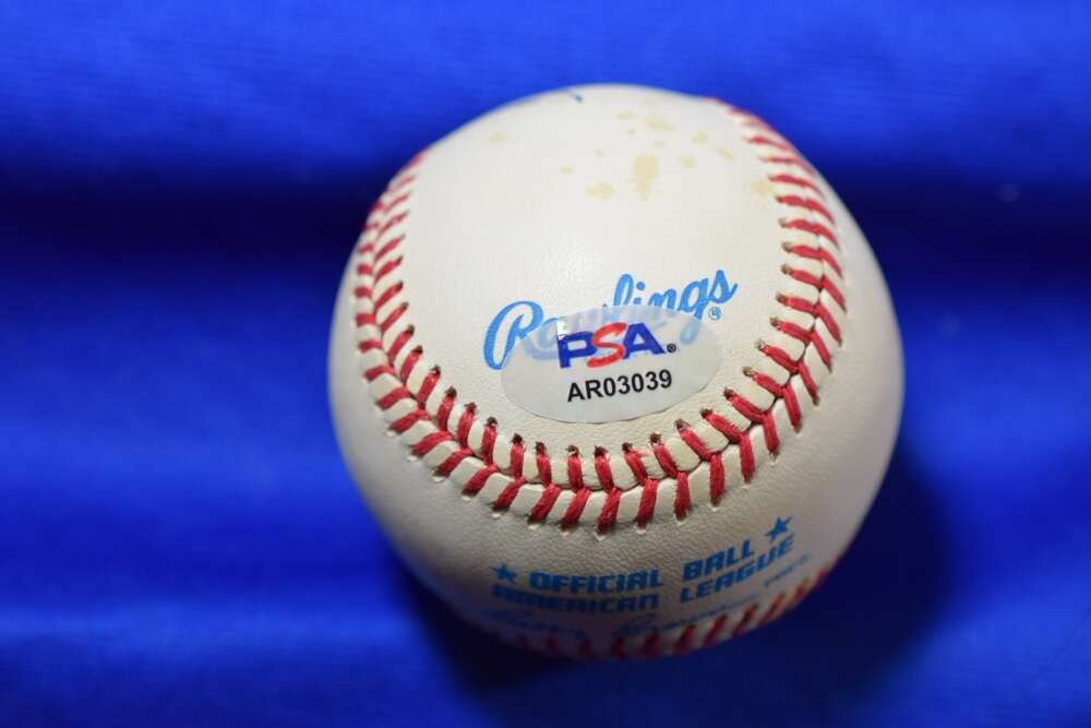 Ted Williams PSA DNA Autograph American League OAL Signed Baseball Red Sox