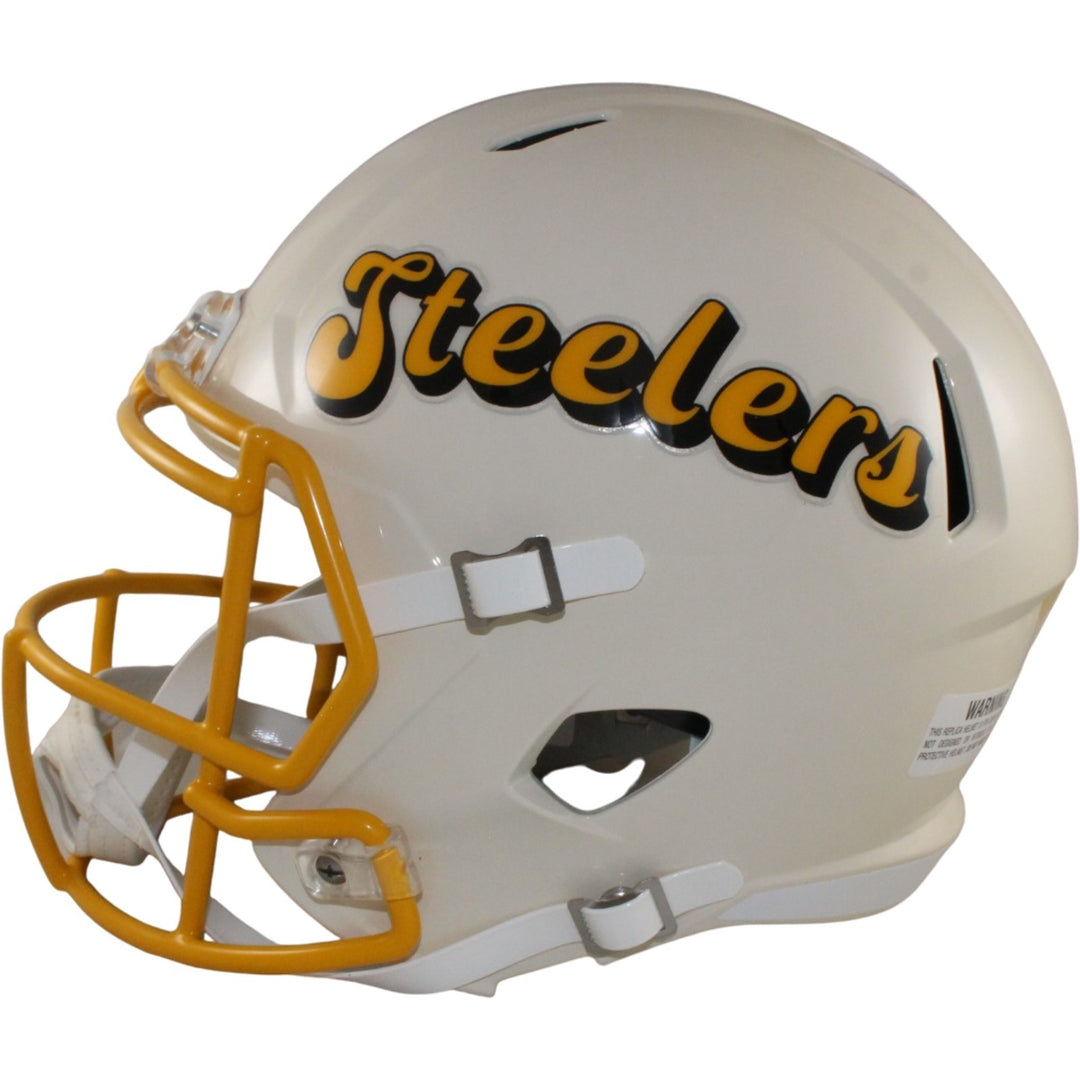 Jerome Bettis Autoographed Pittsburgh Steelers F/S Retro Helmet Beckett W 57529