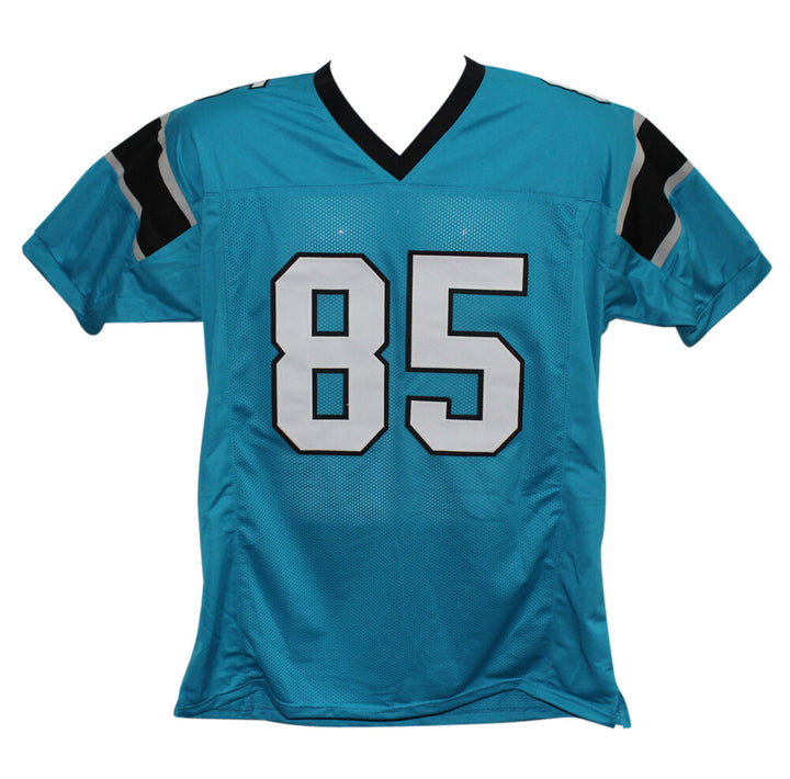 Wesley Walls Signed Pro Style Blue XL Jersey Beckett Hall Of Honor BAS 34007