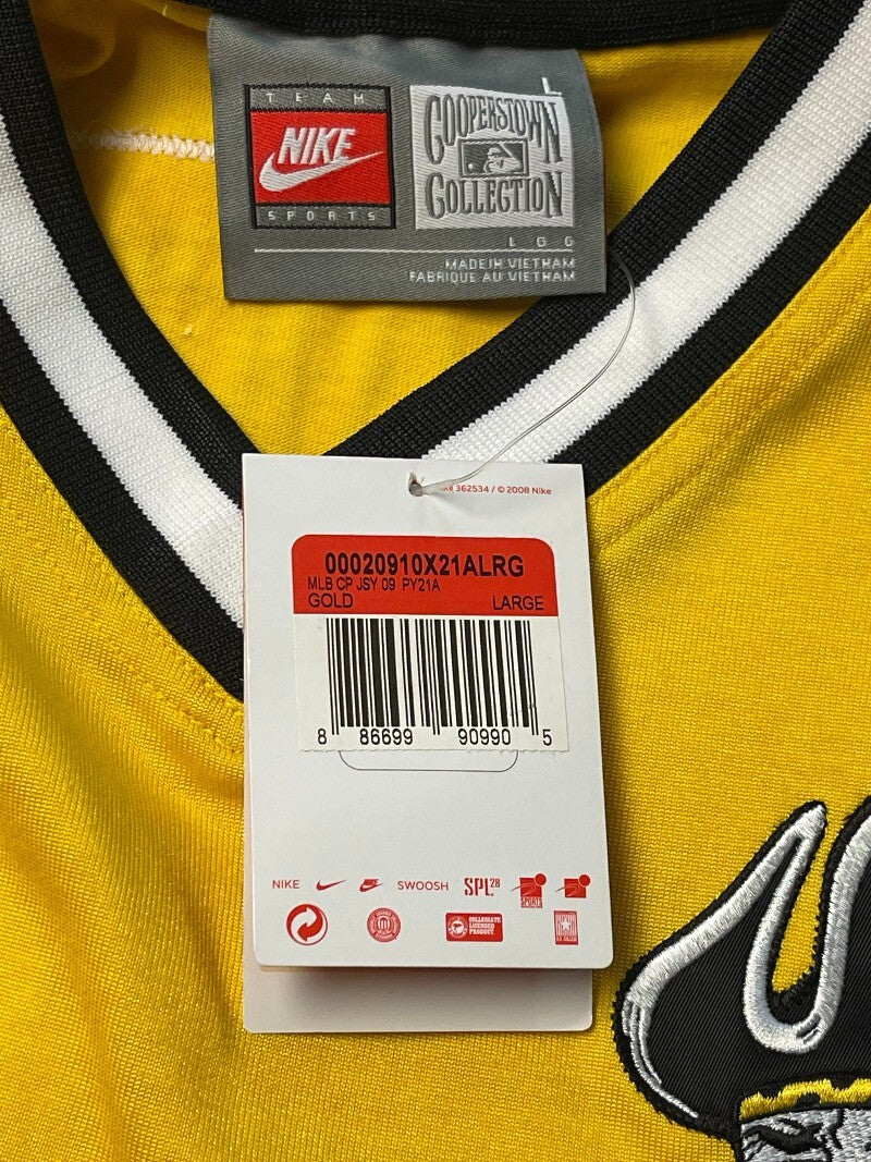Roberto Clemente Nike Cooperstown Collection Pittsburgh Pirates MLB BB Jersey L