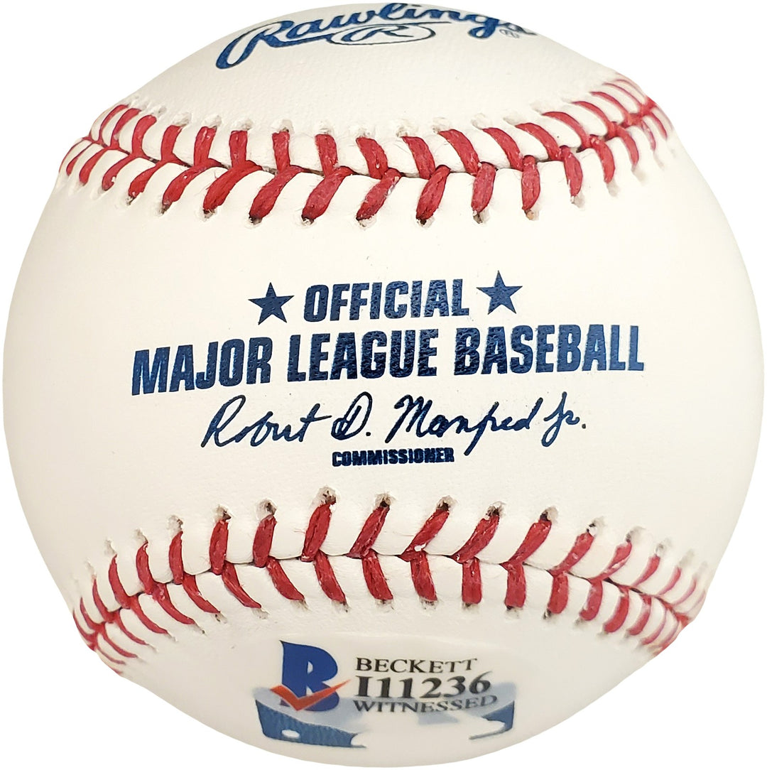 Kazuhiro Sasaki Signed MLB Baseball Mariners "2000 ROY" In Staedtler Beckett