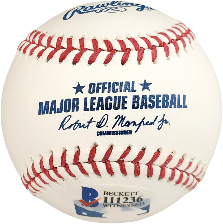 Kazuhiro Sasaki Signed MLB Baseball Mariners "2000 ROY" In Staedtler Beckett