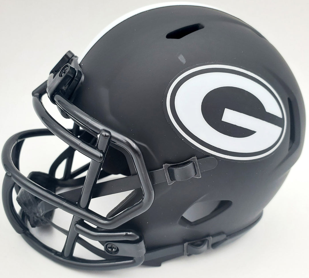 Herschel Walker Signed Georgia Bulldogs Eclipse Black Speed Mini Helmet Beckett