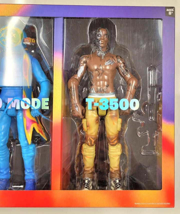 Travis Scott signed Jazwares Fortnite Cactus Jack figure Astroworld Beckett BAS