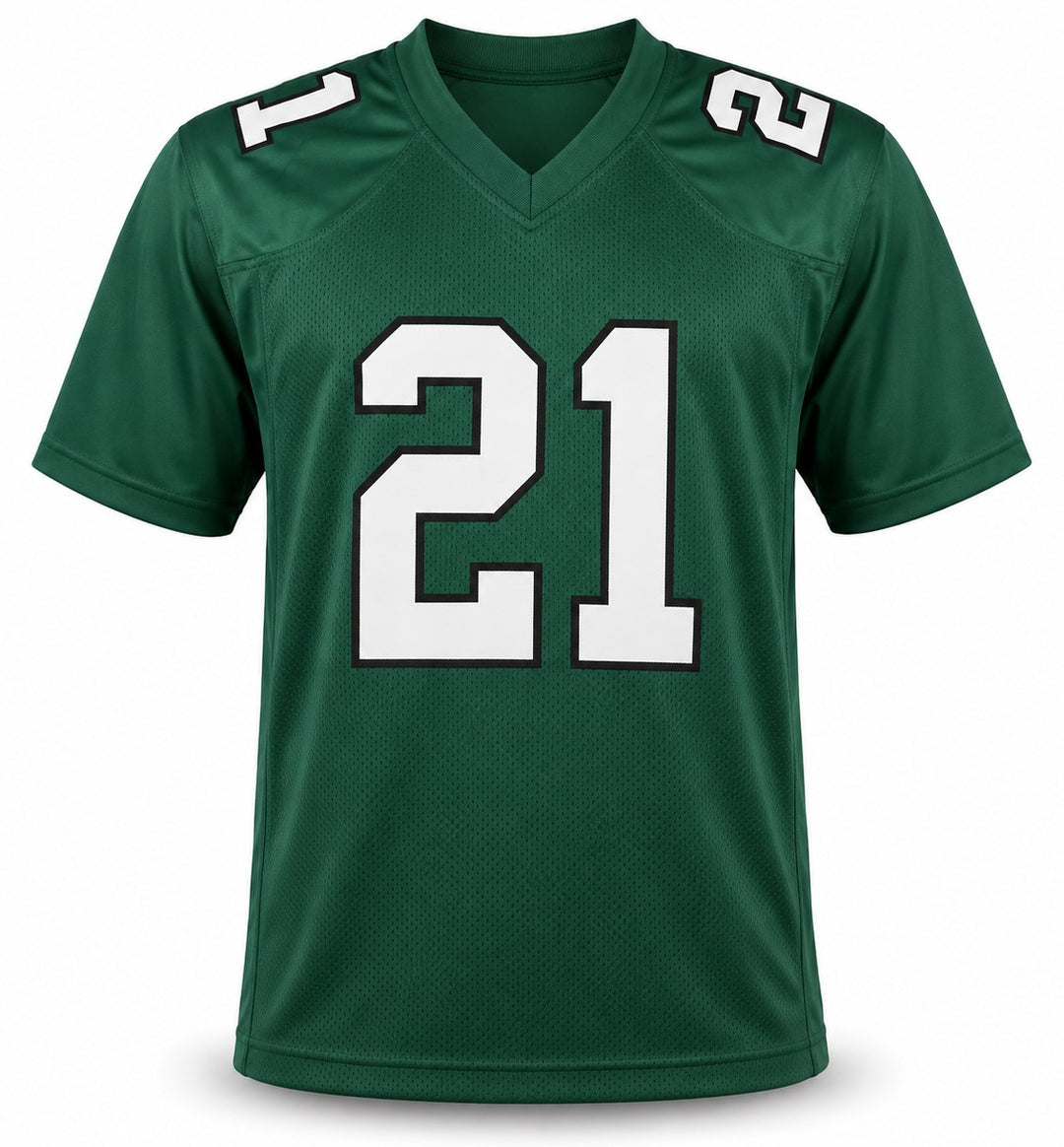Philadelphia Eagles Eric Allen Signed Green Jersey Beckett BAS Witness