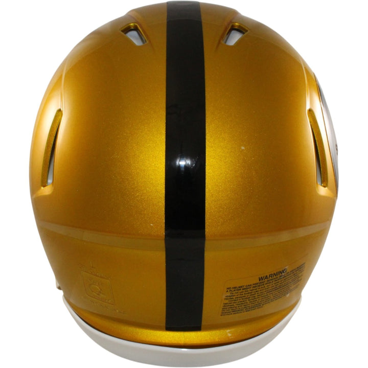 Pittsburgh Steelers Full Size Authentic Flash Helmet Riddell New In Box 30825