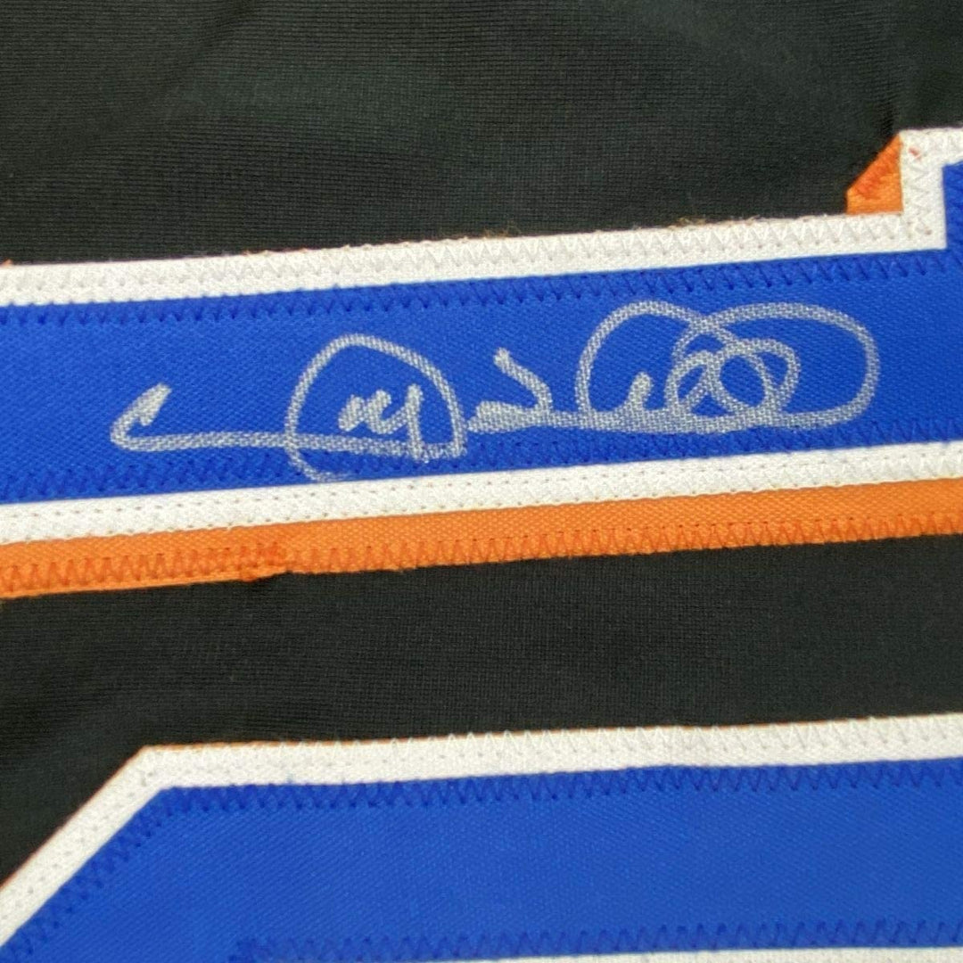 Autographed/Signed Gary Sheffield New York Black Jersey PSA/DNA COA