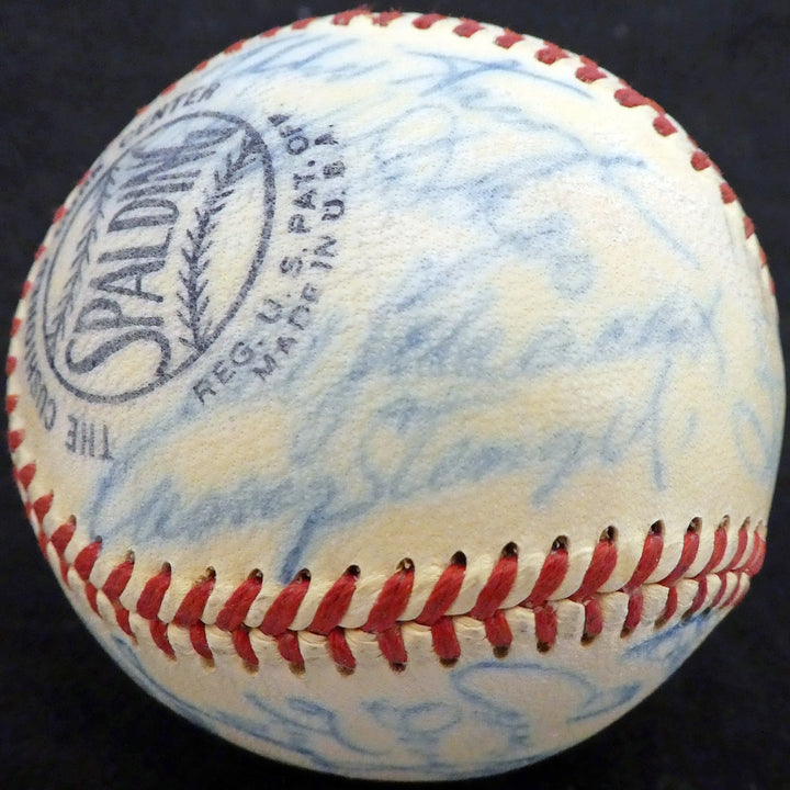 1950 Spring Training Signed NL Baseball With 22 Total Signatures Stan Musial