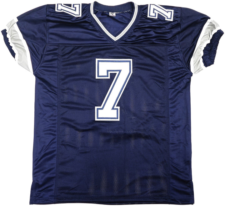 Dallas Cowboys Trevon Diggs Autographed Signed Blue Jersey PSA/DNA