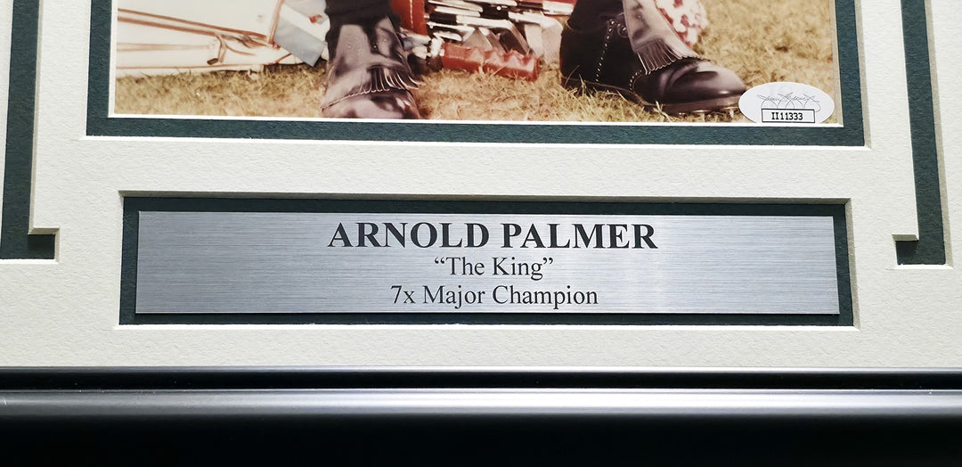 Arnold Palmer Autographed Signed Framed 8x10 Photo JSA #II11333