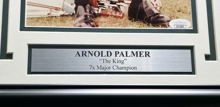 Arnold Palmer Autographed Signed Framed 8x10 Photo JSA #II11333
