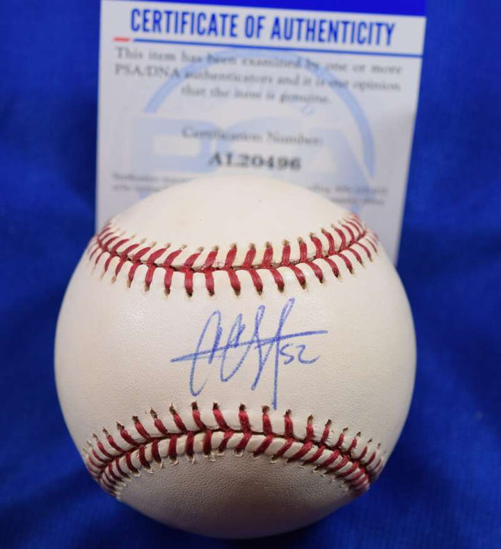 C.C. Sabathia PSA DNA Coa Autograph Major League OML Signed Baseball