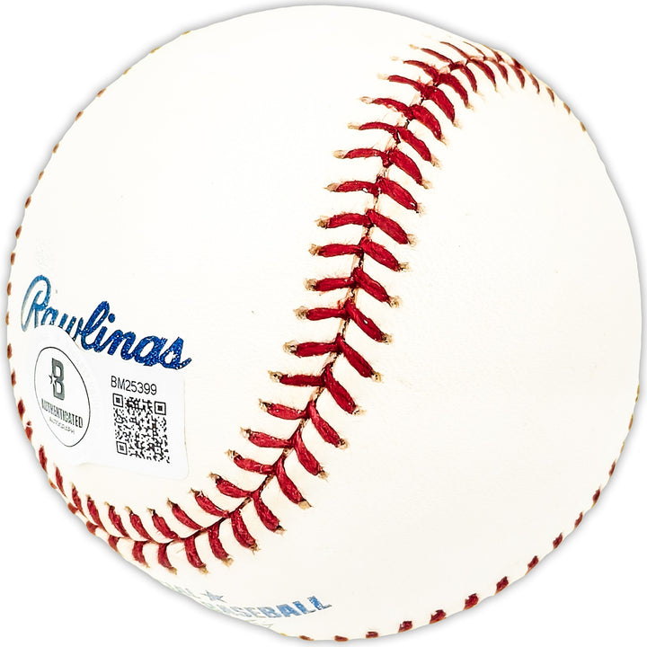 Stan Galle Autographed MLB Baseball Washington Senators Beckett QR #BM25399