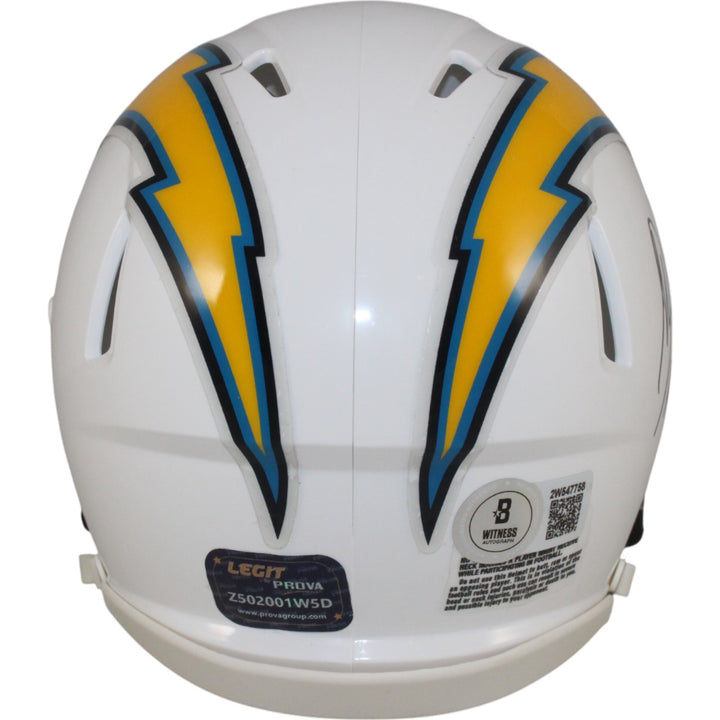 Antonio Gates Autographed San Diego Chargers TB Mini Helmet HOF Beckett 50263